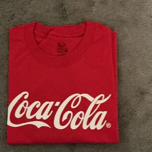 Coca-Cola Vibrant Red Tee with White Logo